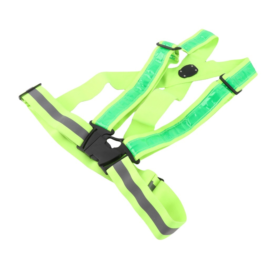 Reflective Vest Cycling - سترة أمان جديدة من البوليستر مزودة