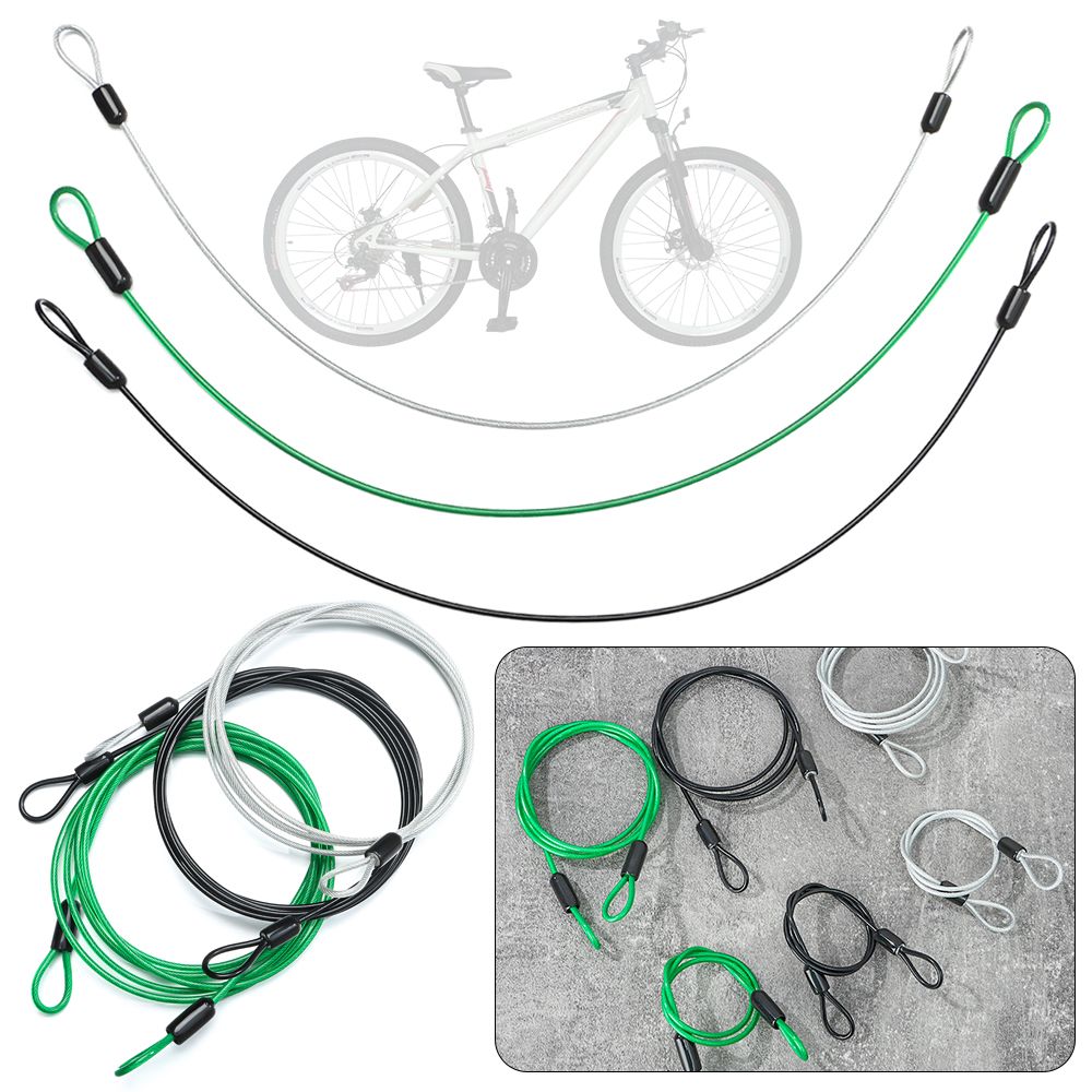 Cable Lock Flexible - كابل فولاذي مضاد للسرقة للدراجة الجبلية