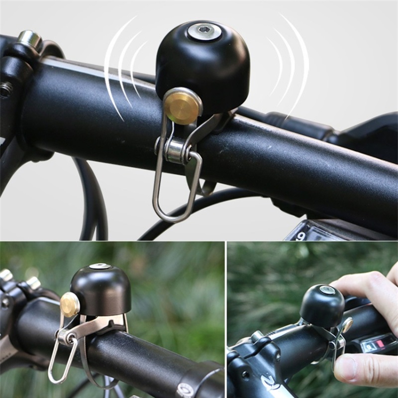Bell Handlebar Ring - جرس دراجة كلاسيكي عتيق، صوت عالٍ