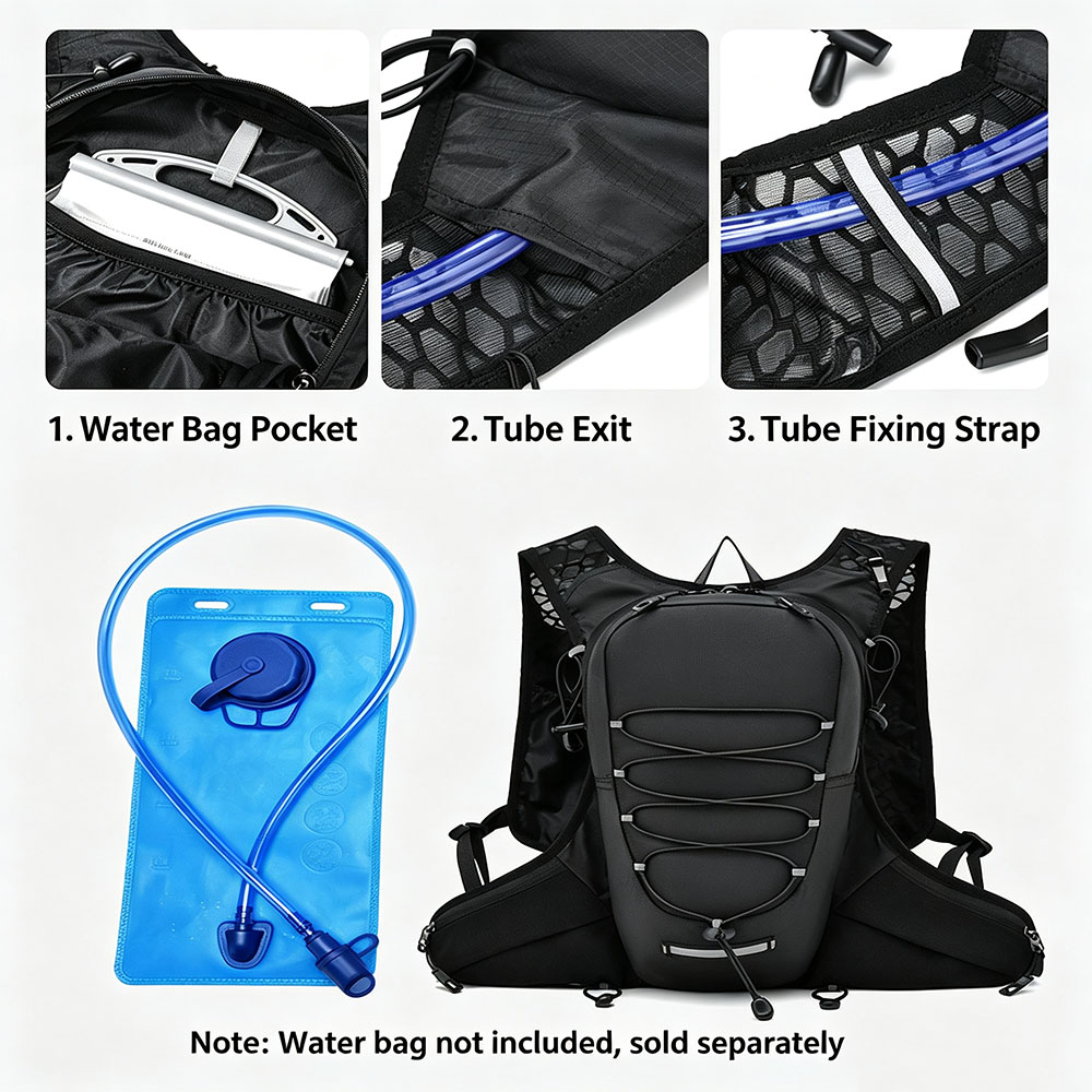 حقيبة ظهر للجري خفيفة الوزن وم - مراجعة Reflective Vest Cycling وسعره