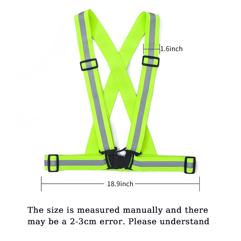 سترة عاكسة للسلامة - سترة عالي - مراجعة Reflective Vest Cycling وسعره