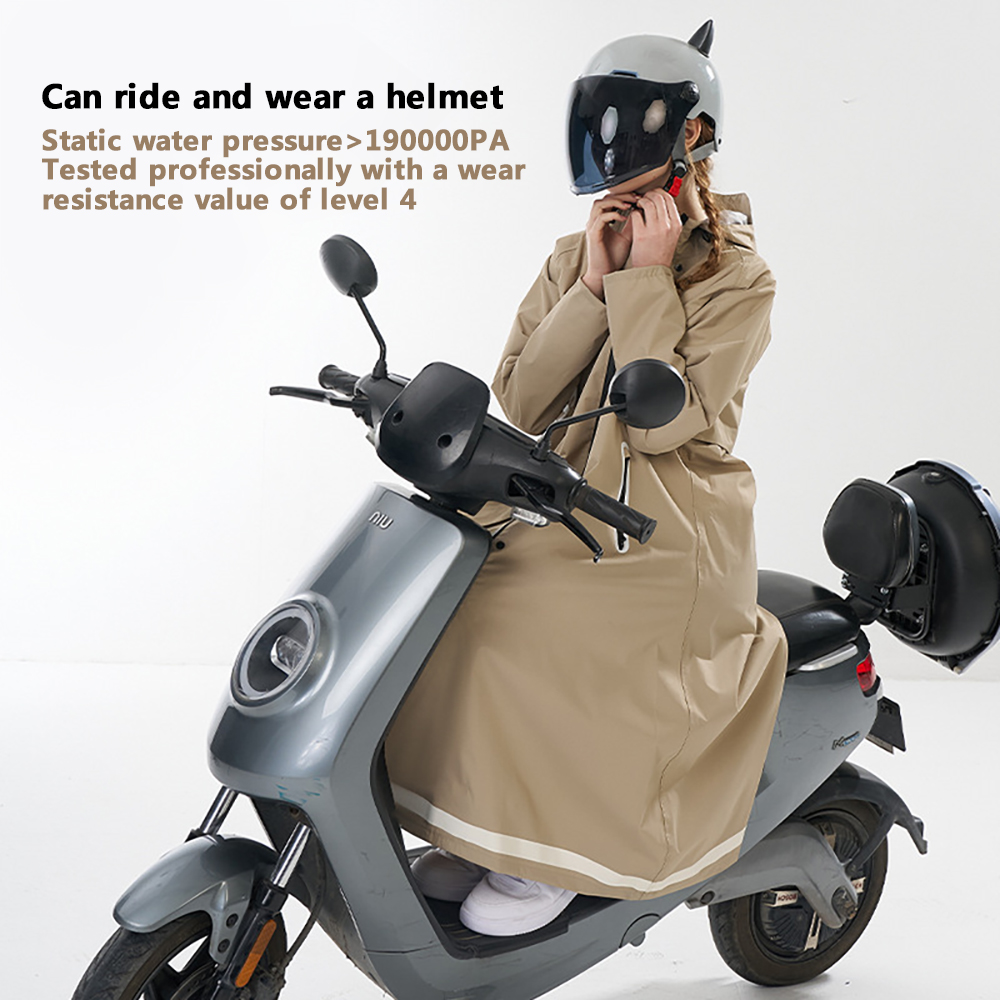معطف واق من المطر طويل ومقاوم  - مراجعة Cycling Rain Jacket Commute وسعره