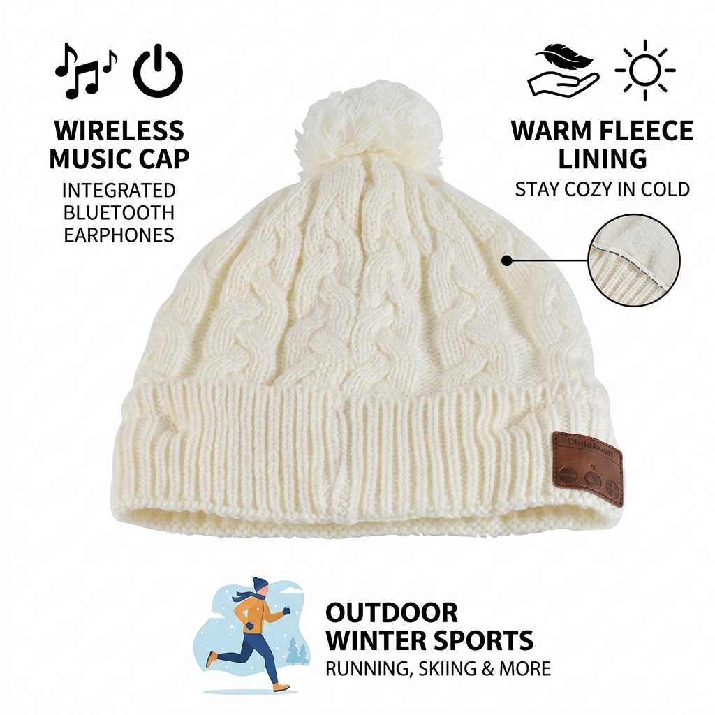 قبعة شتوية دافئة مبطنة بالصوف  - مراجعة Winter Cycling Commute Gear وسعره