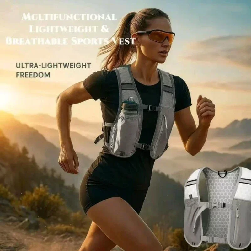 حقيبة ظهر خفيفة الوزن للجري وا - مراجعة Reflective Vest Cycling وسعره