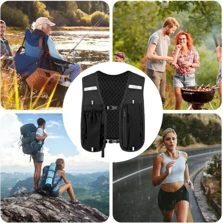 حقيبة ظهر خفيفة الوزن للجري وا - مراجعة Reflective Vest Cycling وسعره