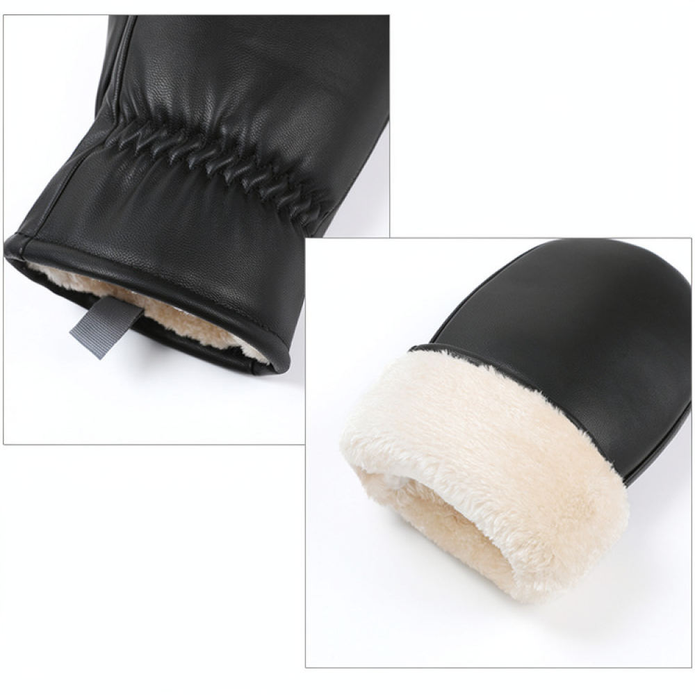 قفازات جلدية من Xuesimeng للشت - مراجعة Winter Cycling Commute Gear وسعره