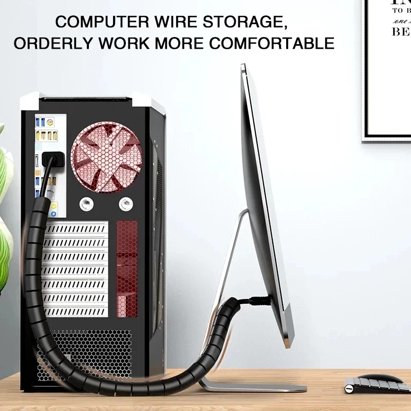 2 متر/1 متر أسود سلك كابل حامي - مراجعة Cable Lock Flexible وسعره