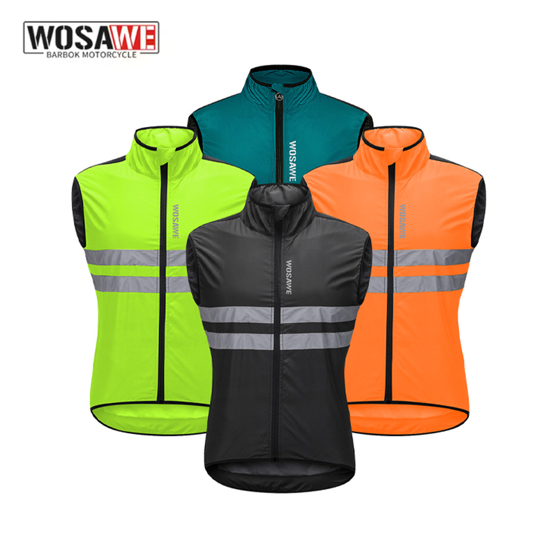 سترة ووساي للرجال لركوب الدراج - مراجعة Reflective Vest Cycling وسعره