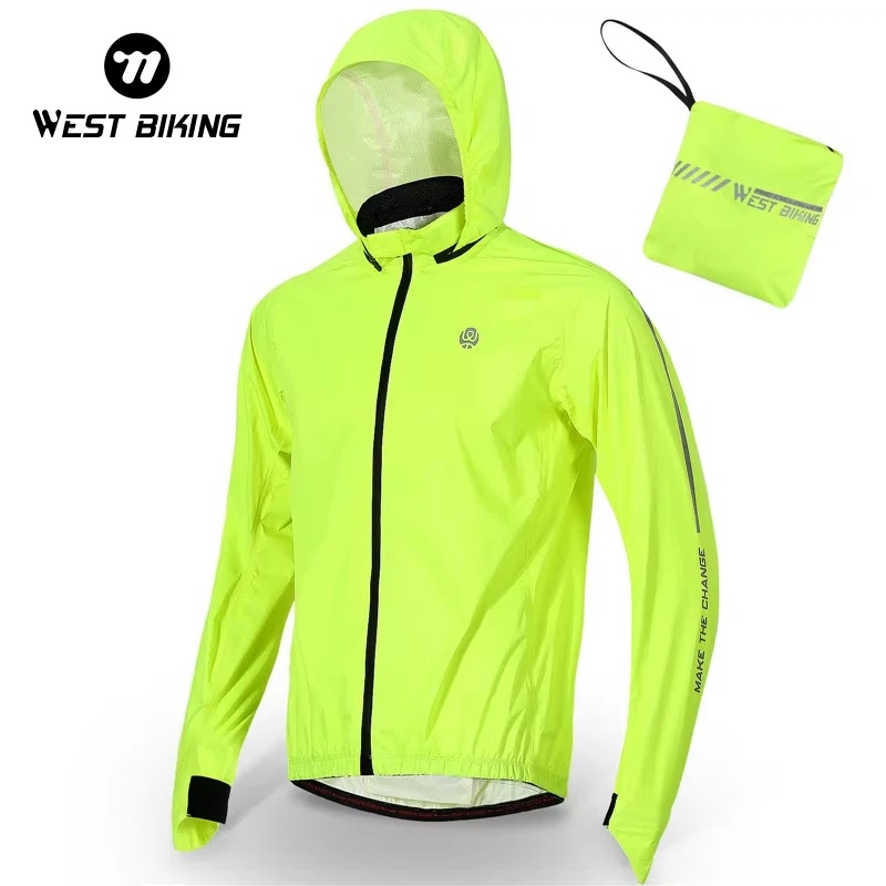 سترة ركوب الدراجات من ويست باي - مراجعة Cycling Rain Jacket Commute وسعره