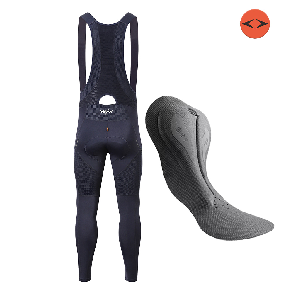 YKYWBIKE الرجال سروال مريلة رك - مراجعة Cycling Commuter Pants وسعره